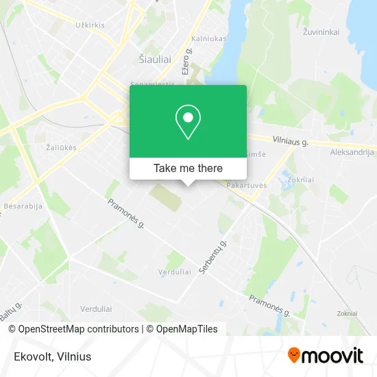 Ekovolt map