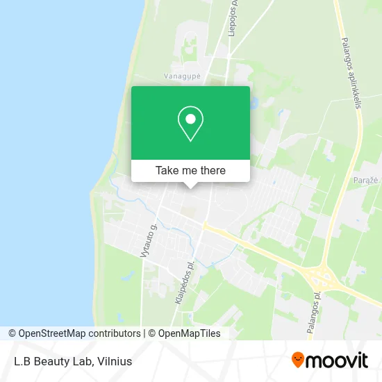 L.B Beauty Lab map