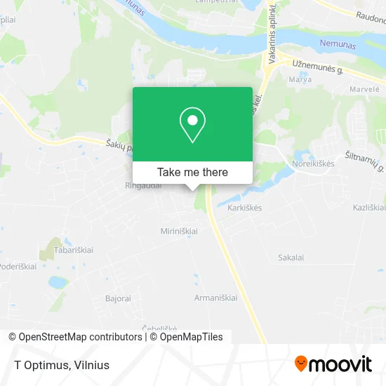 T Optimus map