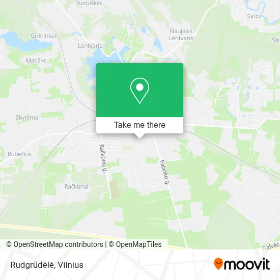 Rudgrūdėlė map