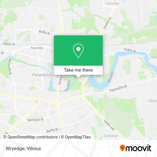 Wryedge map