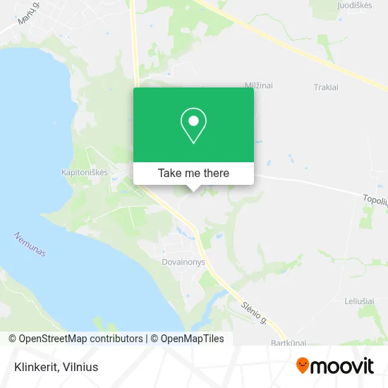 Klinkerit map