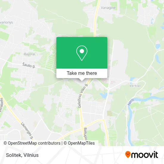 Solitek map