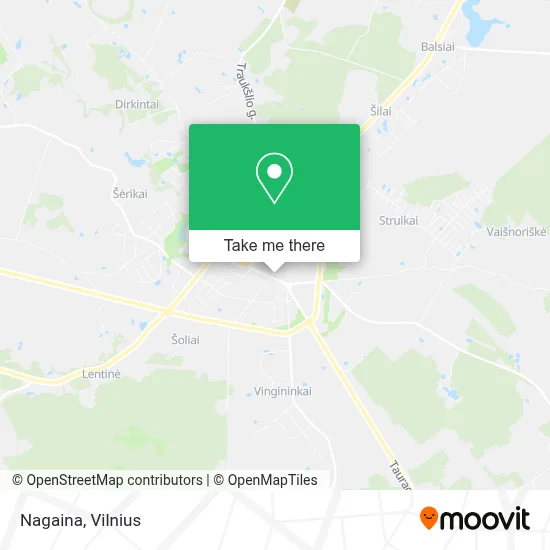 Nagaina map