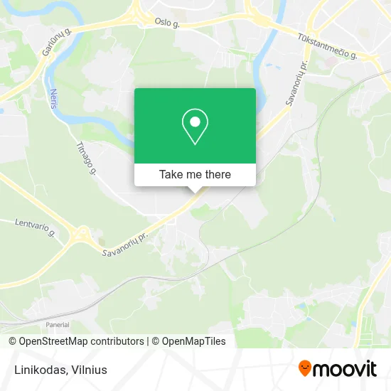 Linikodas map
