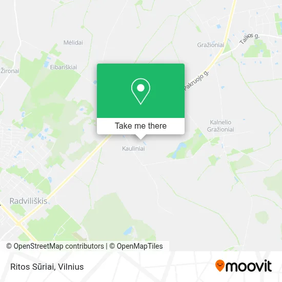 Ritos Sūriai map
