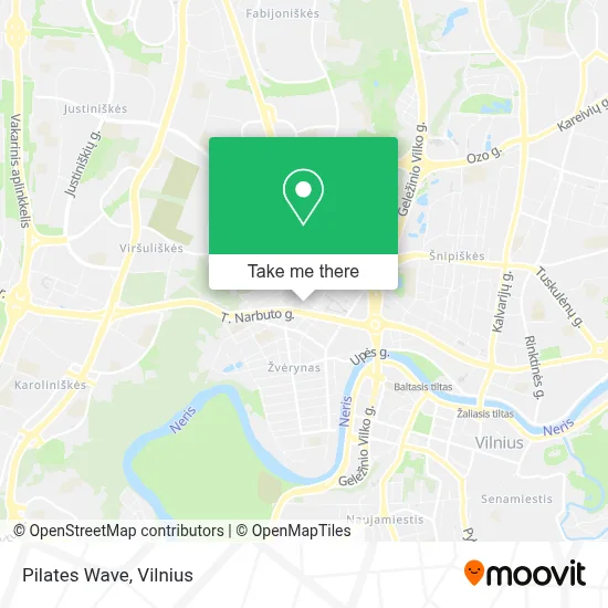 Pilates Wave map