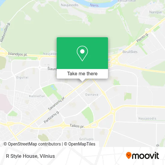 R Style House map