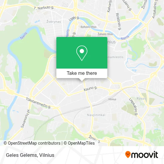 Geles Gelems map