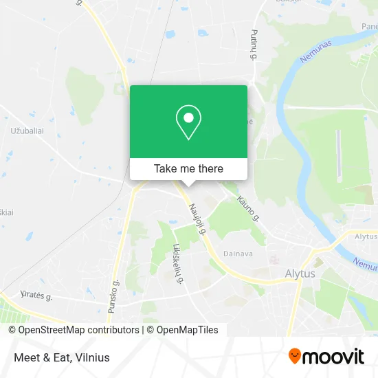 Meet & Eat map