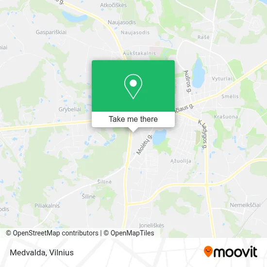 Medvalda map