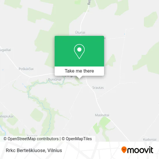 Rrkc Berteškiuose map