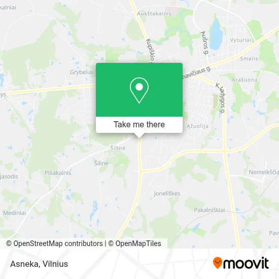 Asneka map