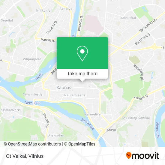 Ot Vaikai map