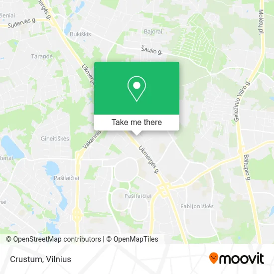 Crustum map