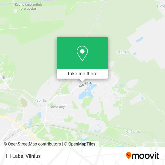 Hi-Labs map