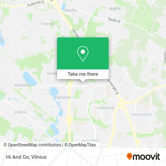 Hi And Go map