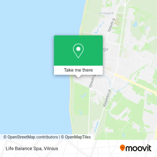 Life Balance Spa map