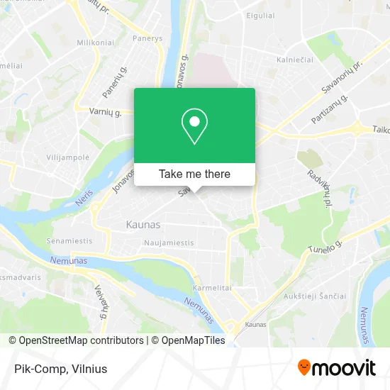 Pik-Comp map