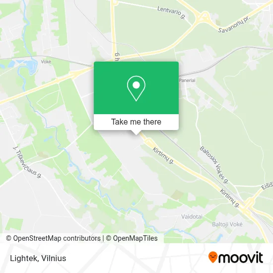 Lightek map