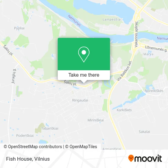 Fish House map