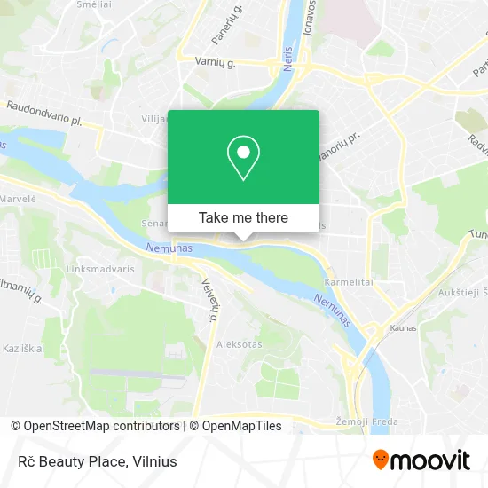 Rč Beauty Place map