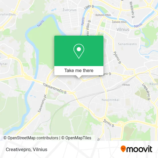 Creativepro map