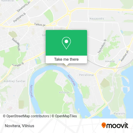 Novitera map