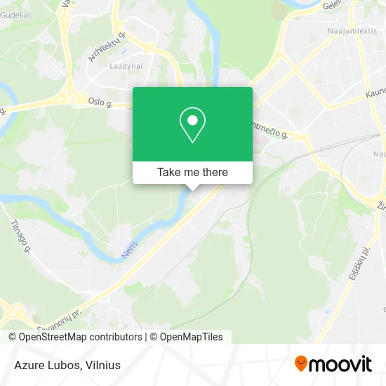 Azure Lubos map