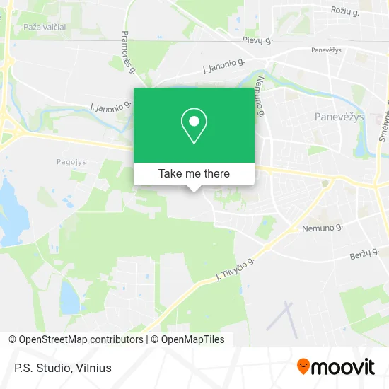 P.S. Studio map
