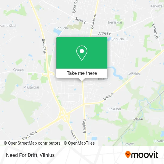 Need For Drift map