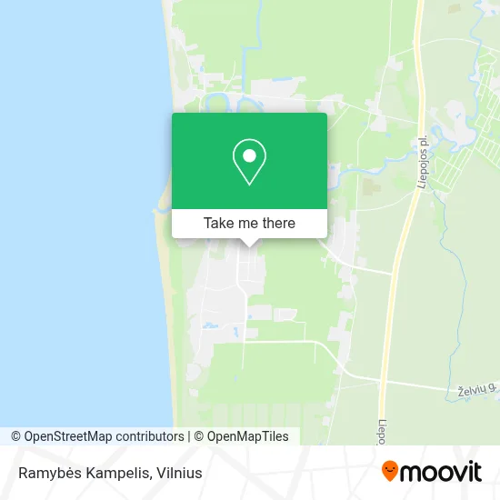 Ramybės Kampelis map