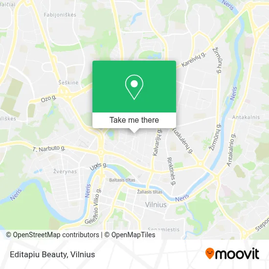 Editapiu Beauty map