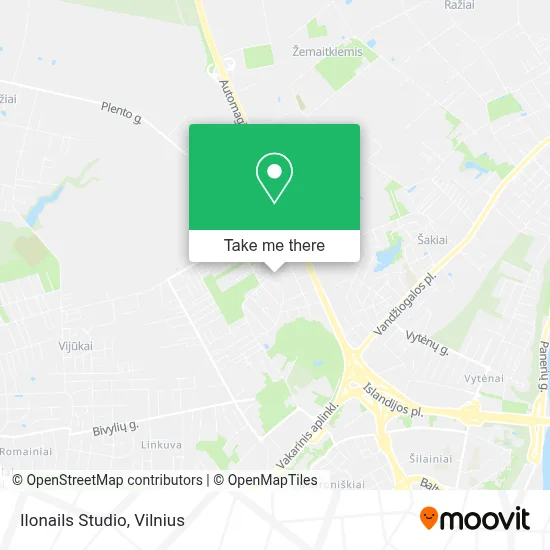 Ilonails Studio map