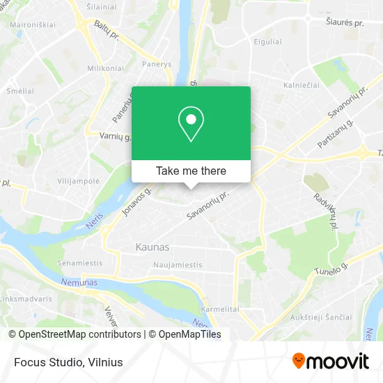 Focus Studio map