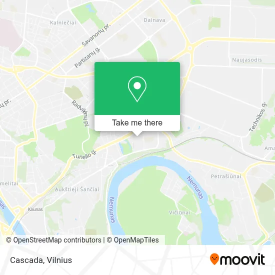 Cascada map