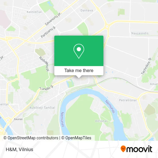 H&M map