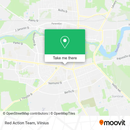 Red Action Team map