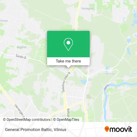 General Promotion Baltic map