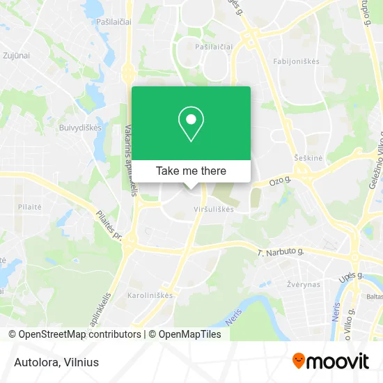 Autolora map