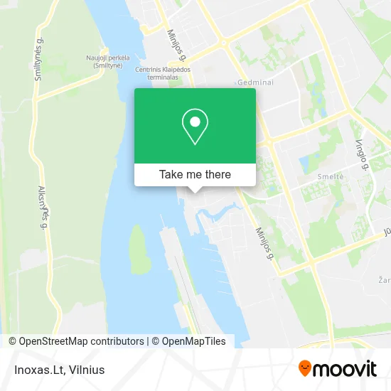 Inoxas.Lt map