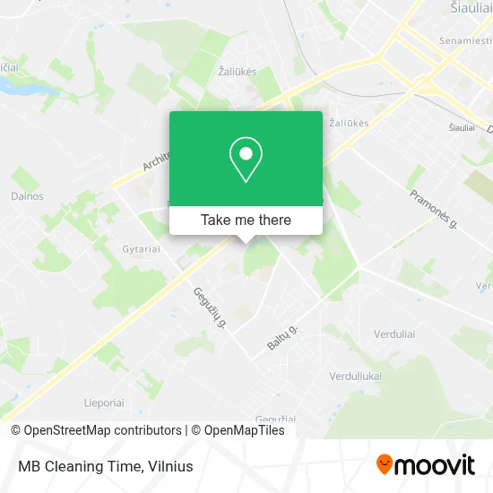 MB Cleaning Time map