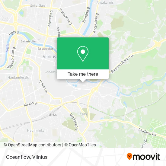 Oceanflow map
