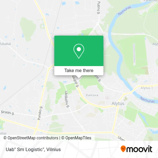 Uab" Sm Logistic" map