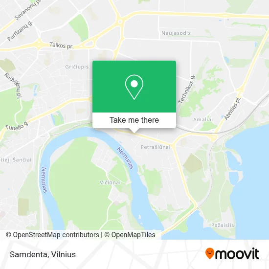 Samdenta map