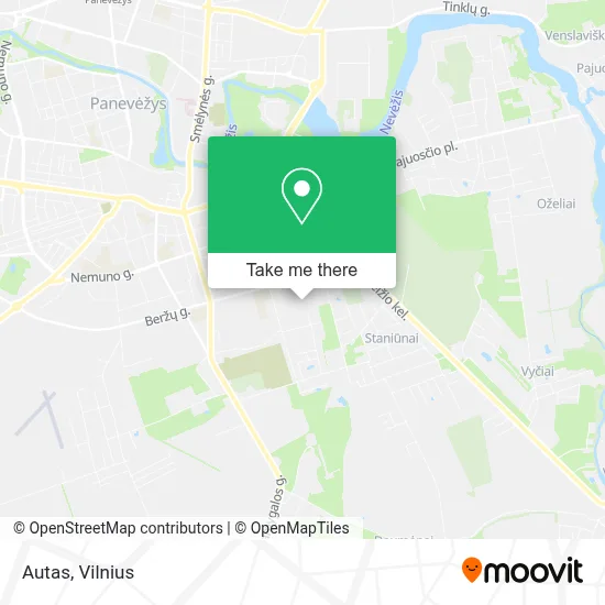 Autas map