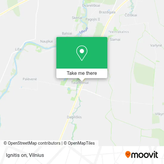 Ignitis on map