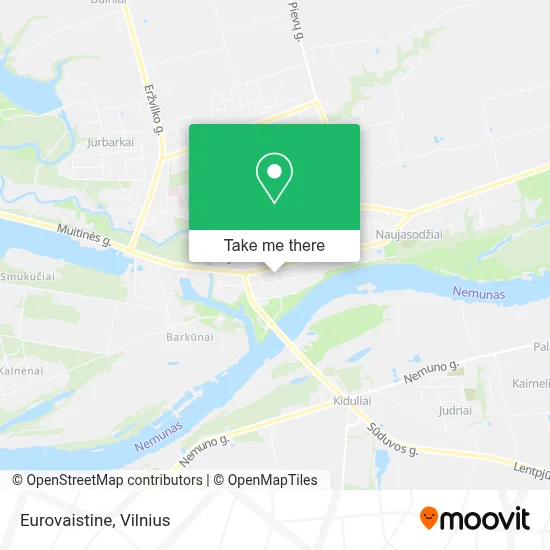 Eurovaistine map