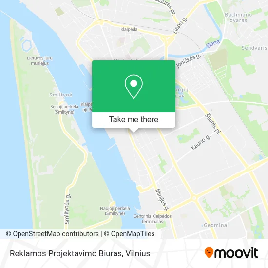 Reklamos Projektavimo Biuras map