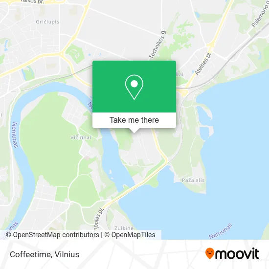 Coffeetime map